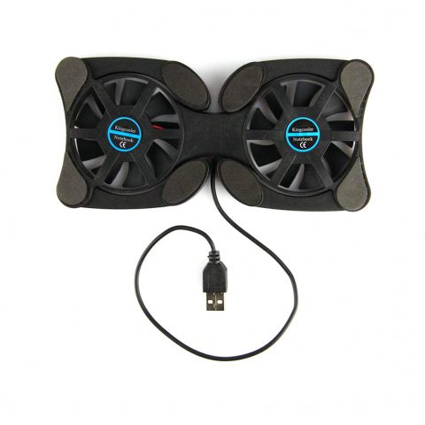Foldable USB Laptop Cooling Pads with Double Fans Mini Octopus N