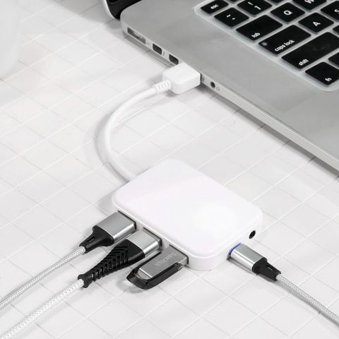1 For 4 Usb 3.0 Hub Extender Splitter Multi-port Computer Extern