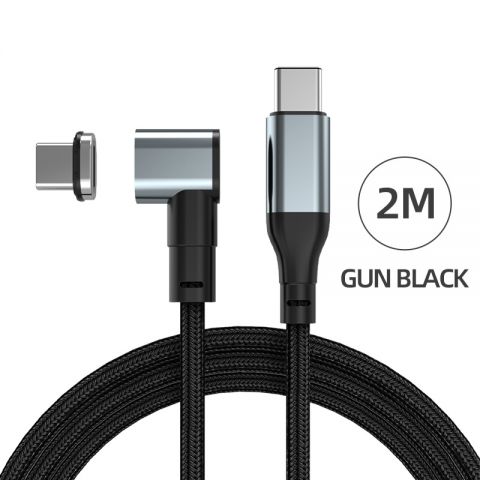 5a 100w Magnetic Cable, Usb C To Usb Type C Quick Charge Pd 10g