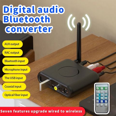 Multi-function Digital Audio Bluetooth-compatible Converter Rec