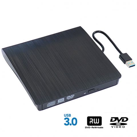 Usb 3.0 High-speed Mobile External DL DVD-RW Cd Writer Ultra