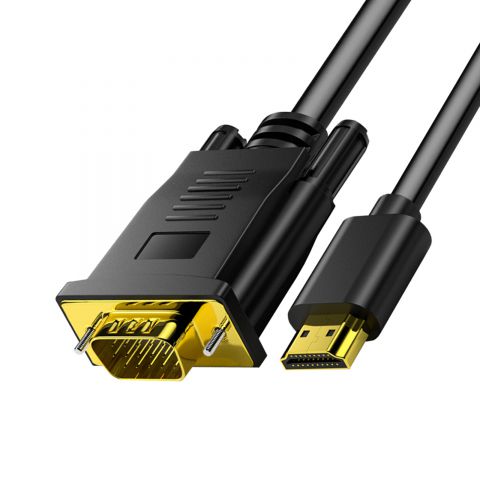 Hd 1080p High-speed Hdmi-compatible Male To Vga Male Cable Conve