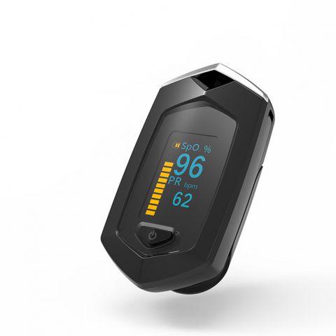 Finger Clip-type Pulse Oximeter With Lanyard Lithium Battery Rec