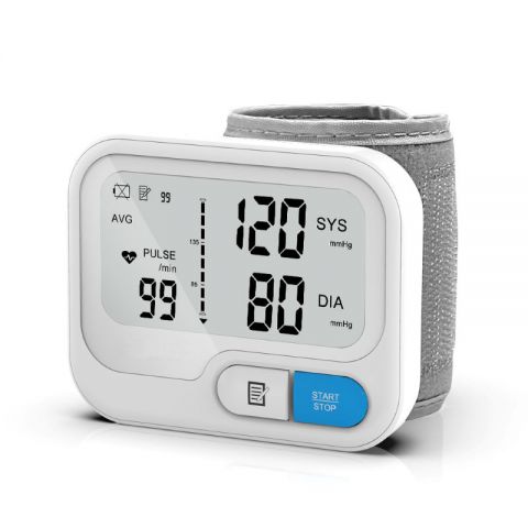 Automatic Digital Wrist Blood Pressure Monitor Sphygmomanometer