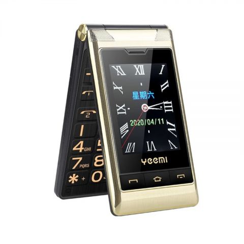 G10-c Dual-display Dual-sim Cellphone 1800mah Flip Mobile Phone