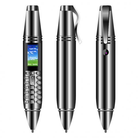 Ak007 Pen Type Mini Mobile Phone 0.96 Inch Screen Gsm Bluetooth