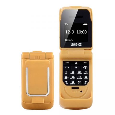 J9 0.66 inch Mini Filp Mobile Phone Fm Wireless Bluetooth 3.0