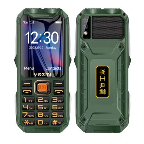Gsm 2g Mobile Phone 2.6 Inch HD Screen Large Battery Dual Torch
